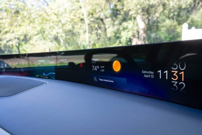 2026 Lincoln Navigator Black Label panorama screen interior