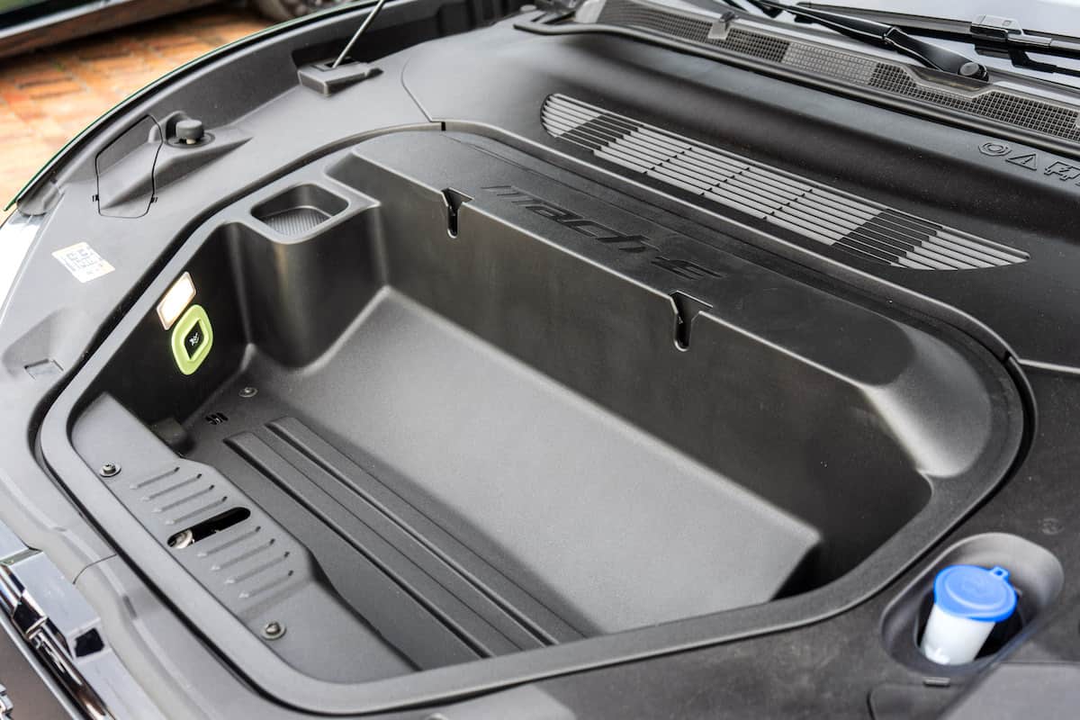 2025 Ford Mustang Mach-E frunk cargo
