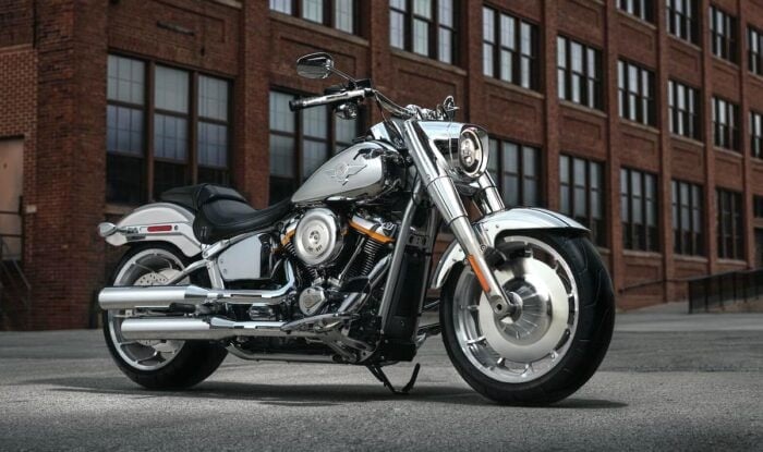 2025 Harley-Davidson Fat Boy Gray Ghost front