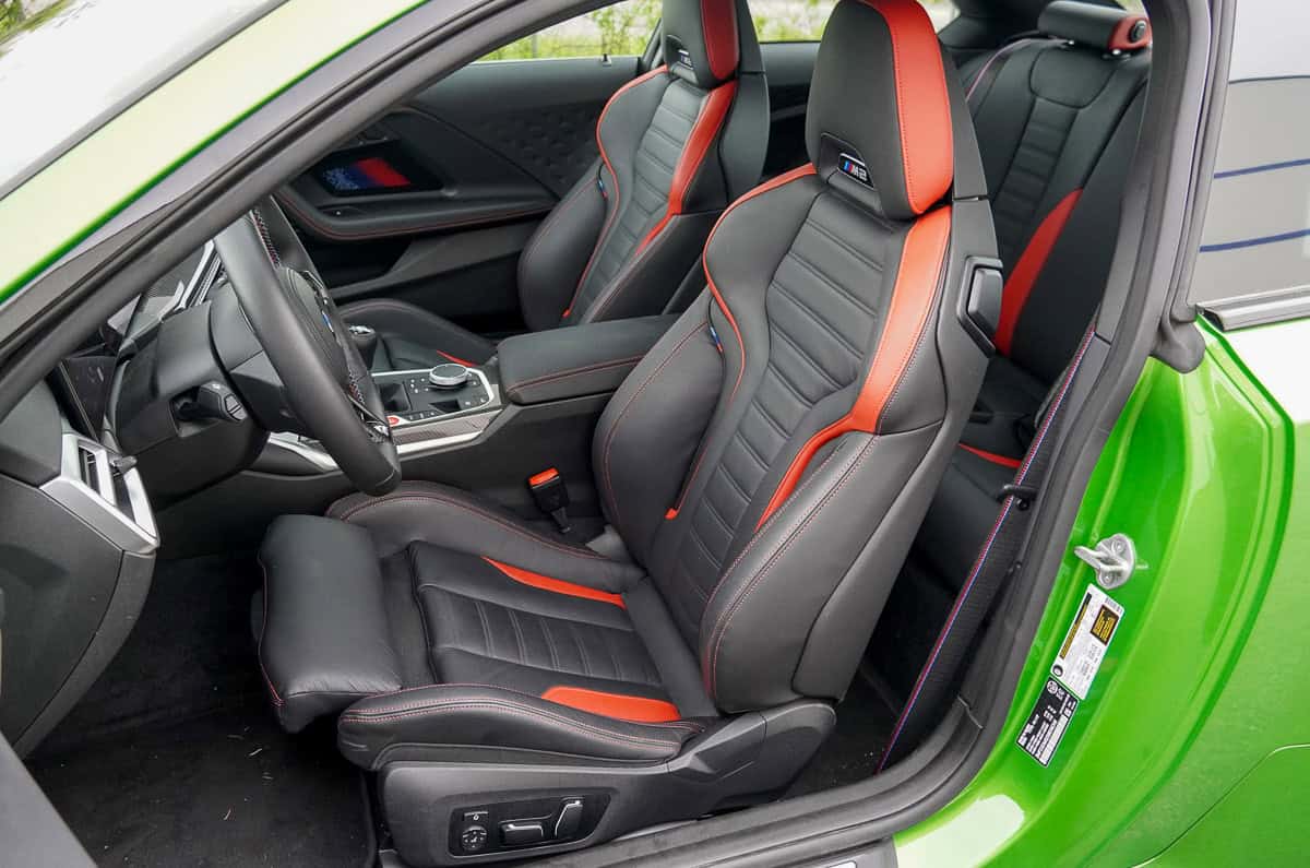 2025 bmw m2 front seats