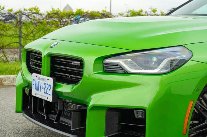 2025 bmw m2 headlights and grill