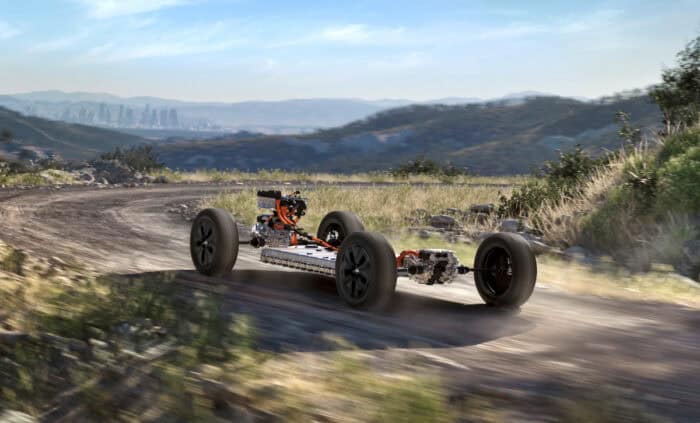 2026 Toyota bZ Woodland platform and battries