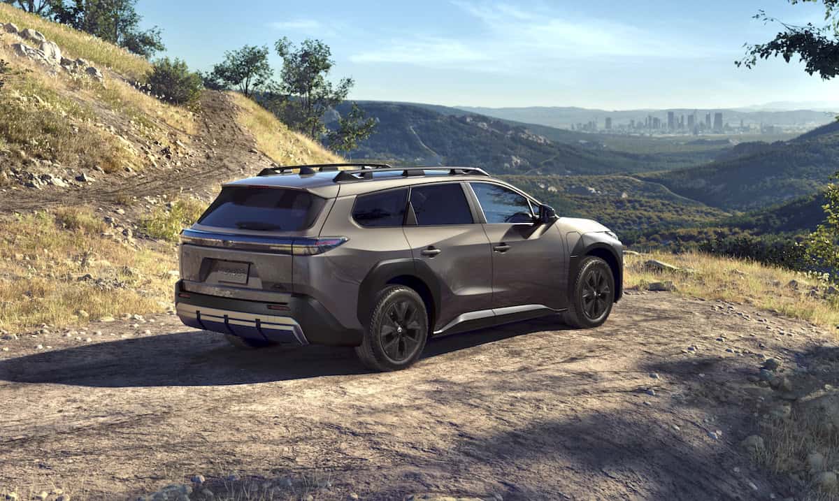 2026 Toyota bZ Woodland rear static
