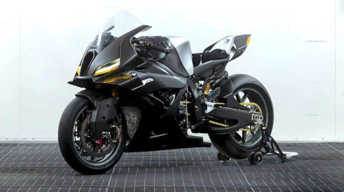 BMW Concept RR Motorcycle front side view