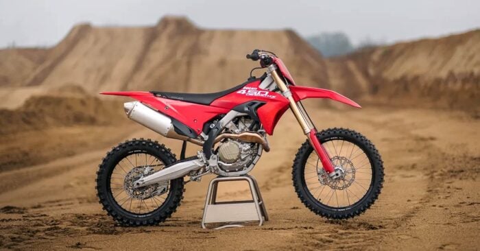 Ducati Desmo450 MX sideview