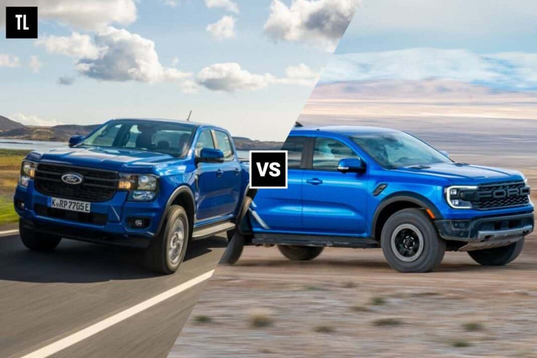 Ford Ranger XLT vs Ranger Raptor