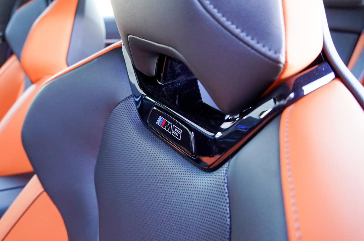 2025 BMW M5 Touring seat logo