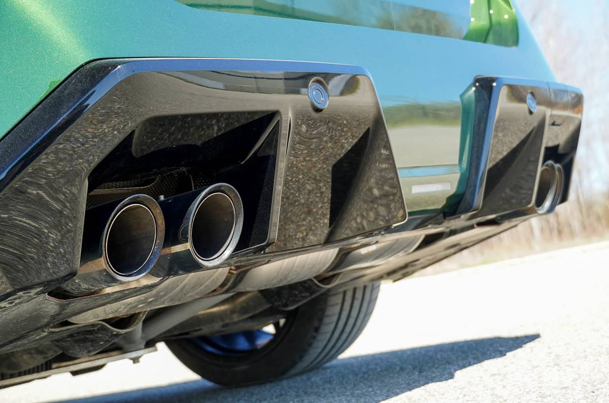 2025 BMW M5 Touring exhaust