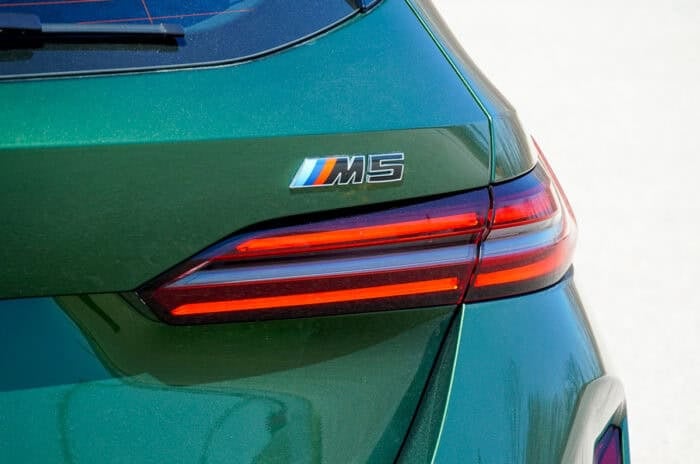 2025 BMW M5 Touring rear badging