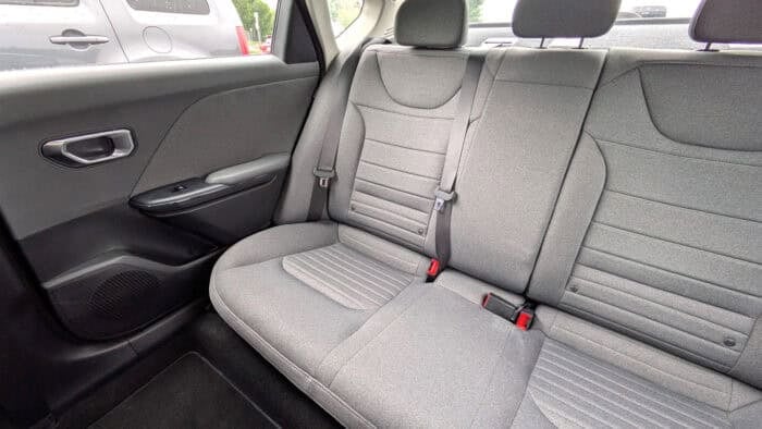 2025 Kia K4 EX rear seats