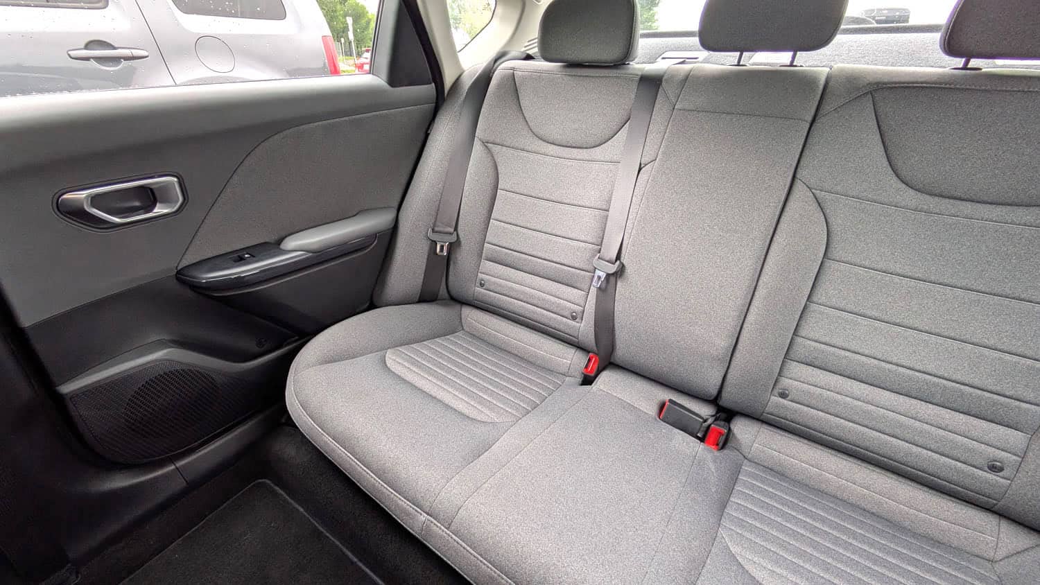 2025 Kia K4 EX rear seats