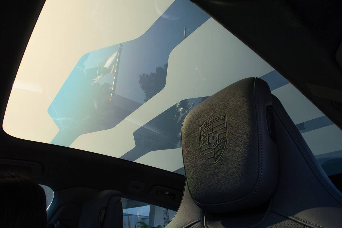 2023 Porsche Taycan 4S Cross Turismo sunroof