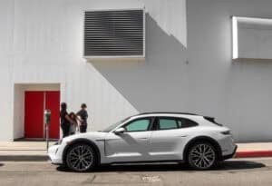 2023 Porsche Taycan 4S Cross Turismo side view