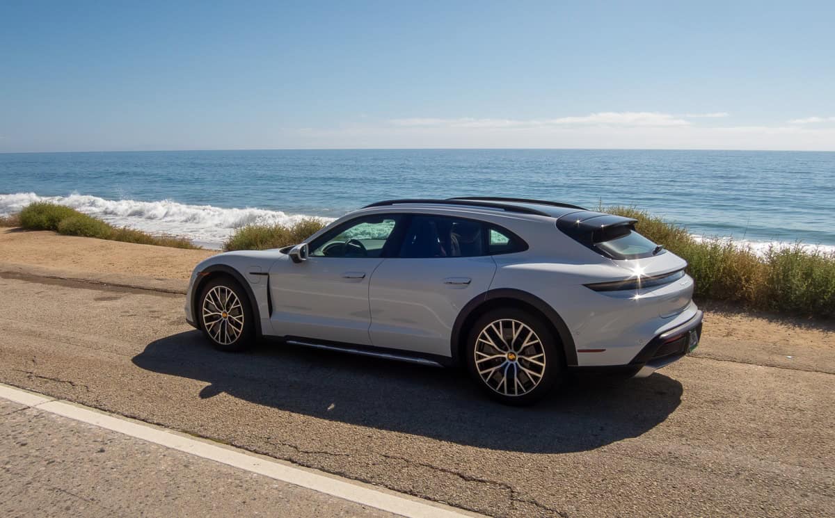 2023 Porsche Taycan 4S Cross Turismo rear side