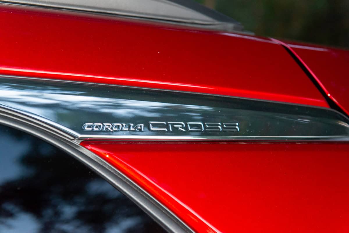 2026 Toyota Corolla Cross gas model logo