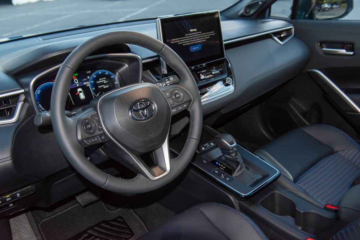 2026 Toyota Corolla Cross XSE Hybrid interior front