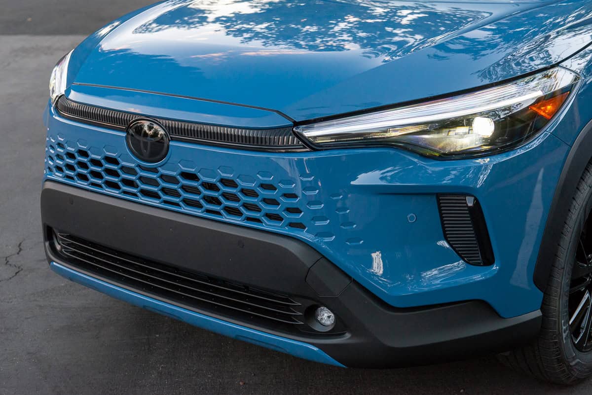 2026 Toyota Corolla Cross XSE Hybrid front grill