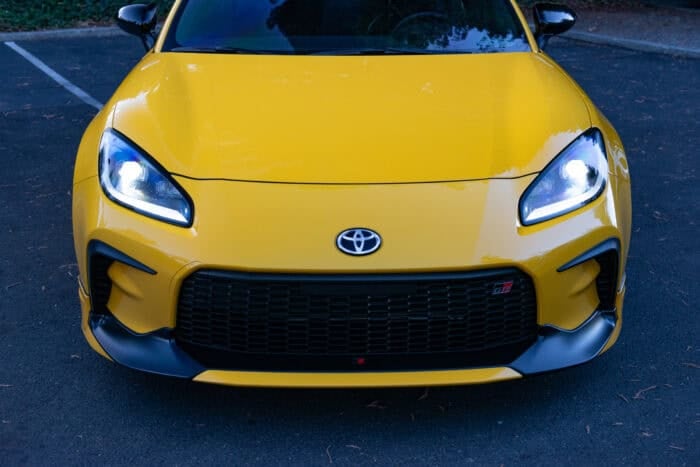 2026 Toyota GR86 Yuzu Edition front end design