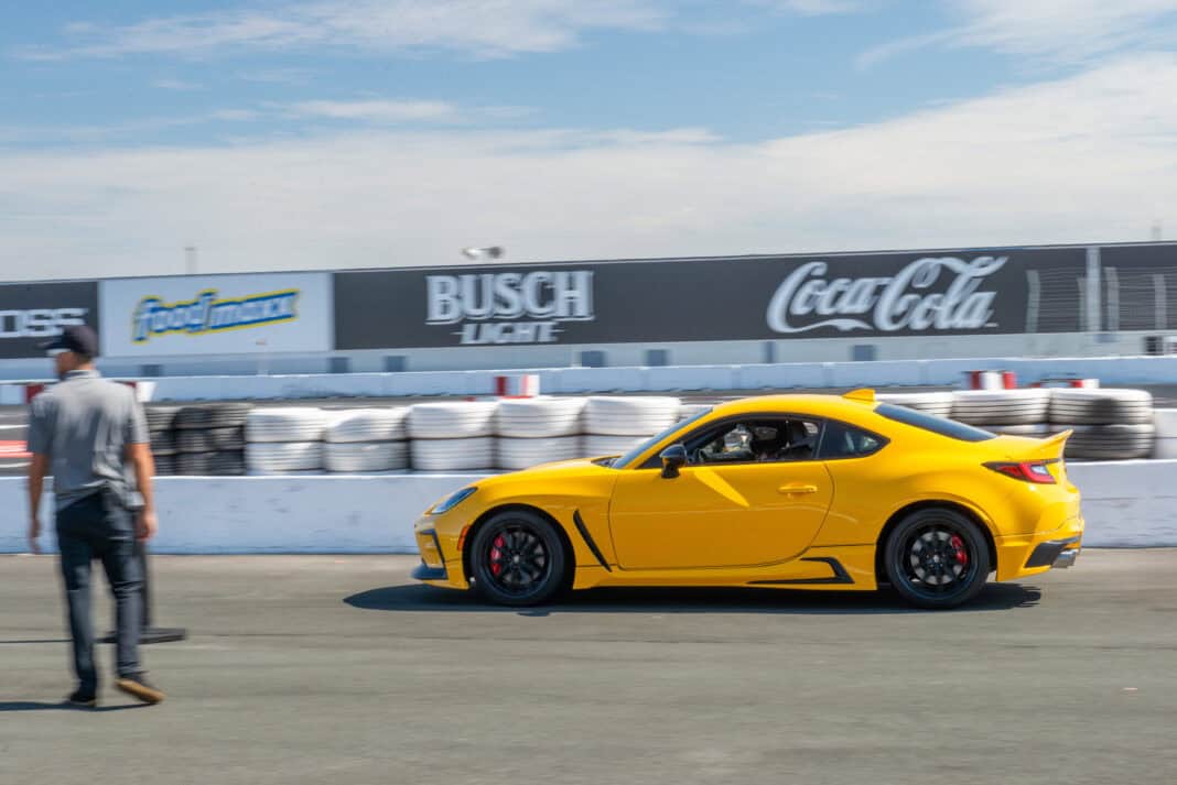 2026 Toyota GR86 Yuzu Edition on track at Sonoma