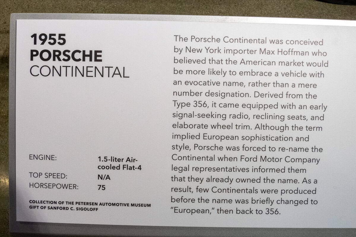 We Are Porsche exhibit petersen museum