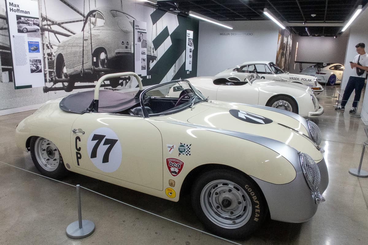 We Are Porsche exhibit petersen museum