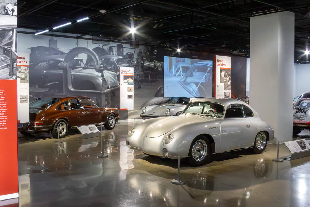 We Are Porsche exhibit petersen museum