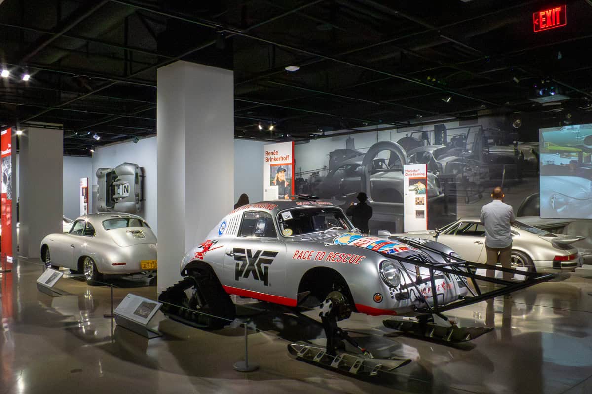 We Are Porsche exhibit petersen museum