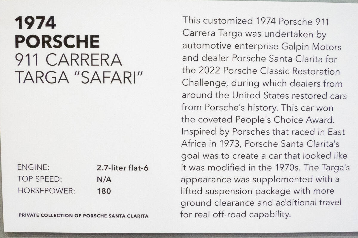 We Are Porsche exhibit petersen museum