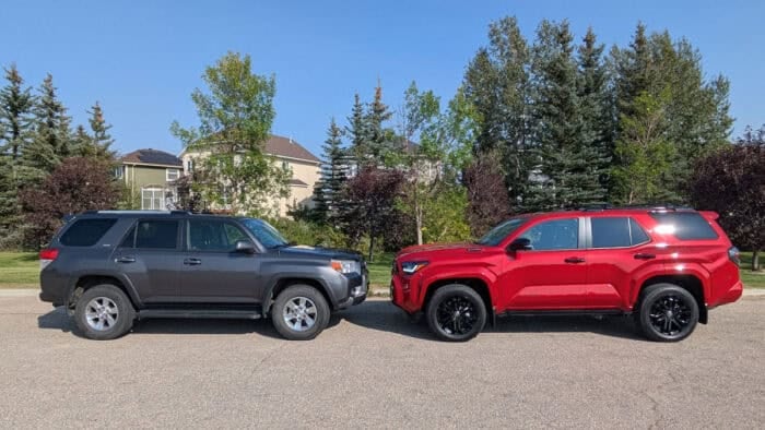 2010 4Runner SR5 vs 2025 4Runner Hybrid Platinum