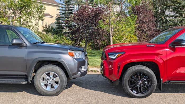 2010 4Runner SR5 vs 2025 4Runner Hybrid Platinum