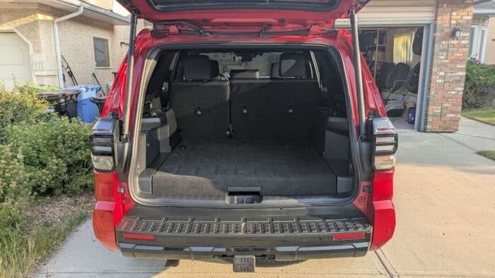 2025 Toyota 4Runner Hybrid Platinum trunk