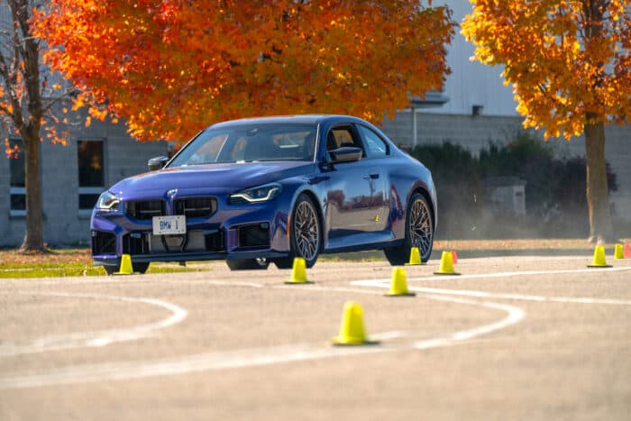 2025 BMW M2 CS at track
