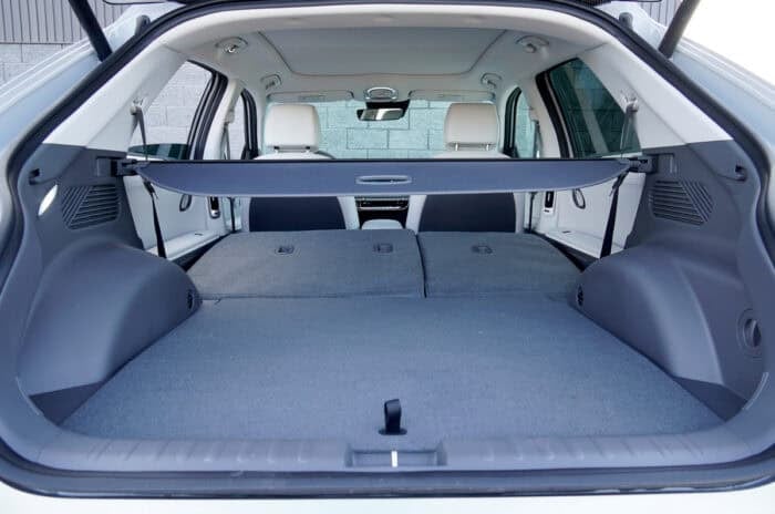 2025 Hyundai Ioniq 5 interior cargo with seats down