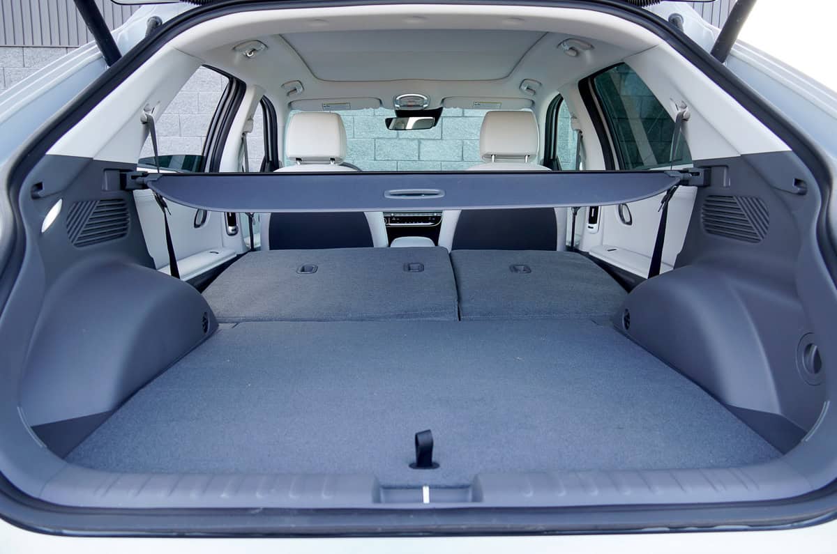 2025 Hyundai Ioniq 5 interior cargo with seats down