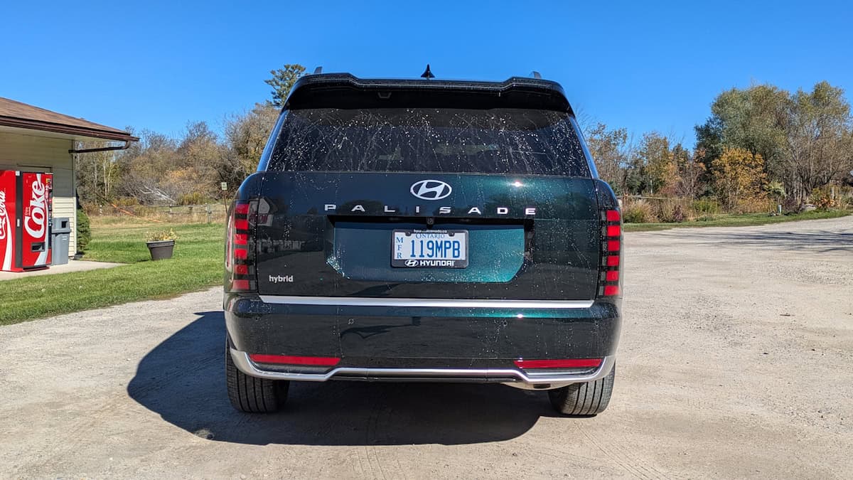 2026 Hyundai Palisade Hybrid rear