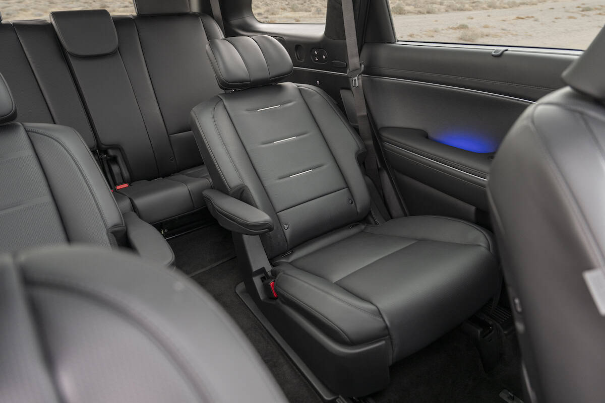 2026 Hyundai Palisade Hybrid Calligraphy rear seats