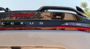 2026 Lexus RZ 550e F SPORT rear fin