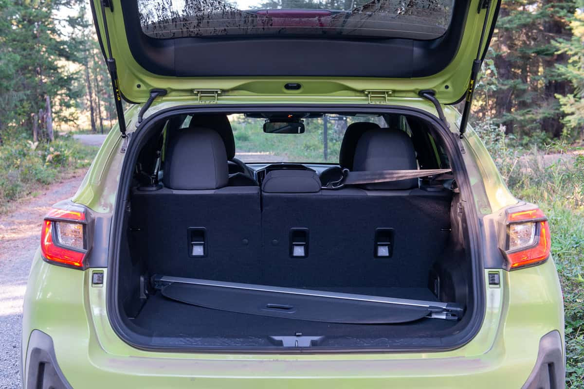 2026 Subaru Crosstrek Hybrid trunk space