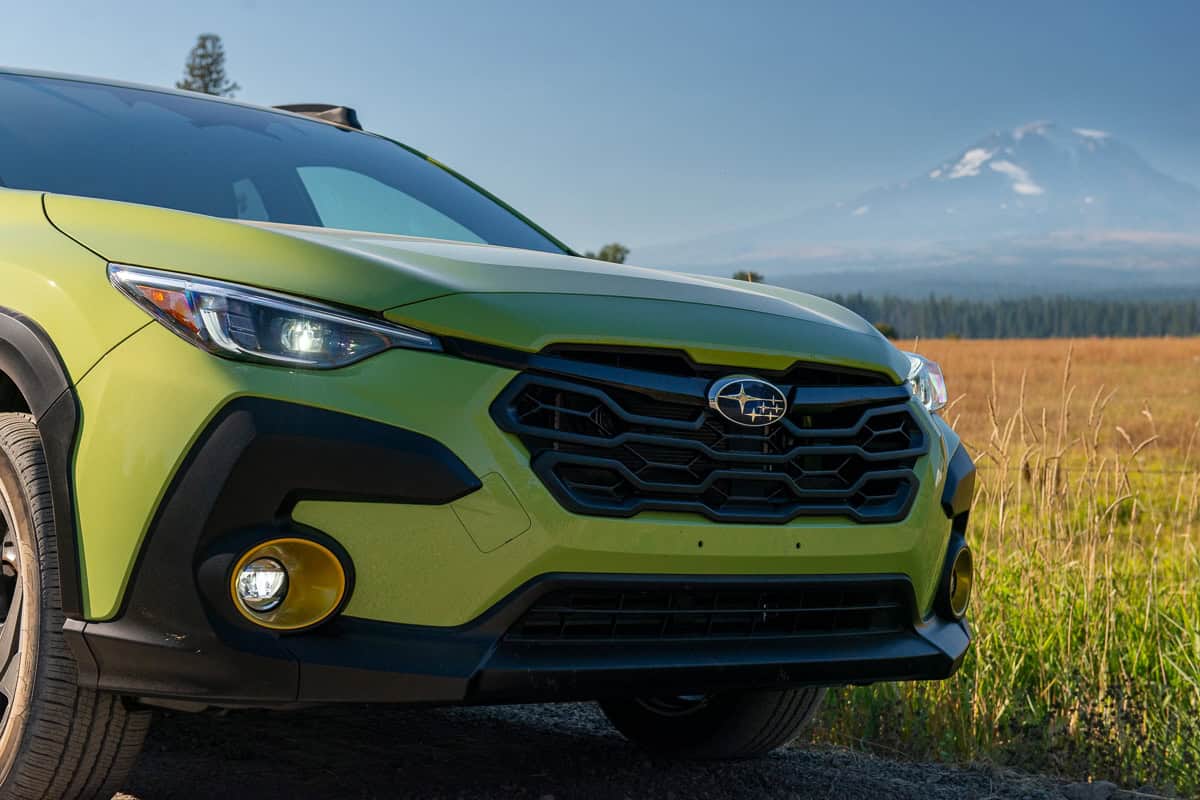 2026 Subaru Crosstrek Hybrid front grill amee reehal