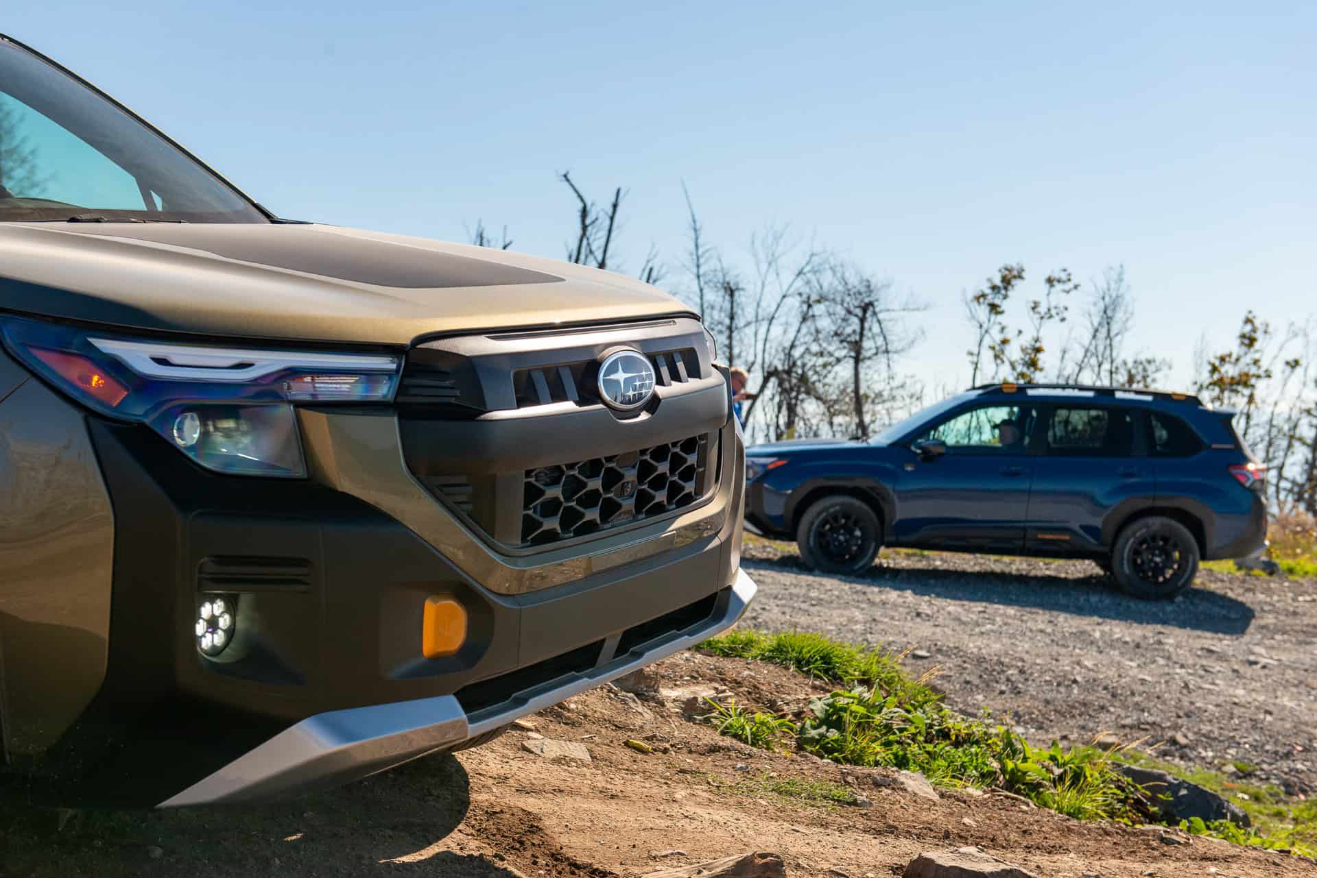 2026 Subaru Forester Wilderness front and rear