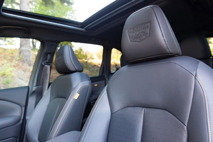 2026 Subaru Forester Wilderness front seats