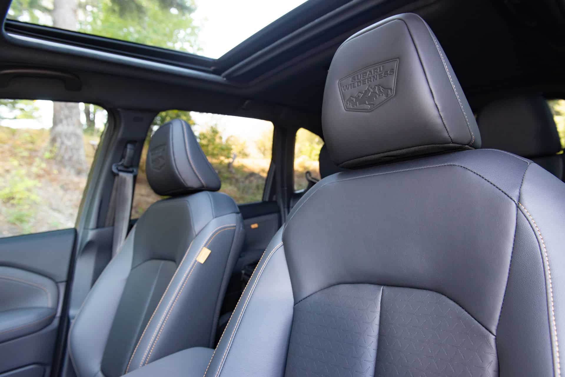2026 Subaru Forester Wilderness front seats