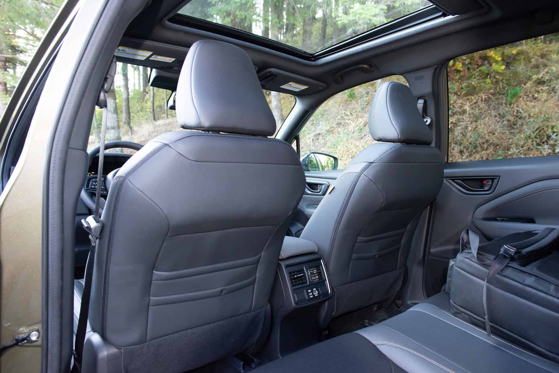 2026 Subaru Forester Wilderness interior rear