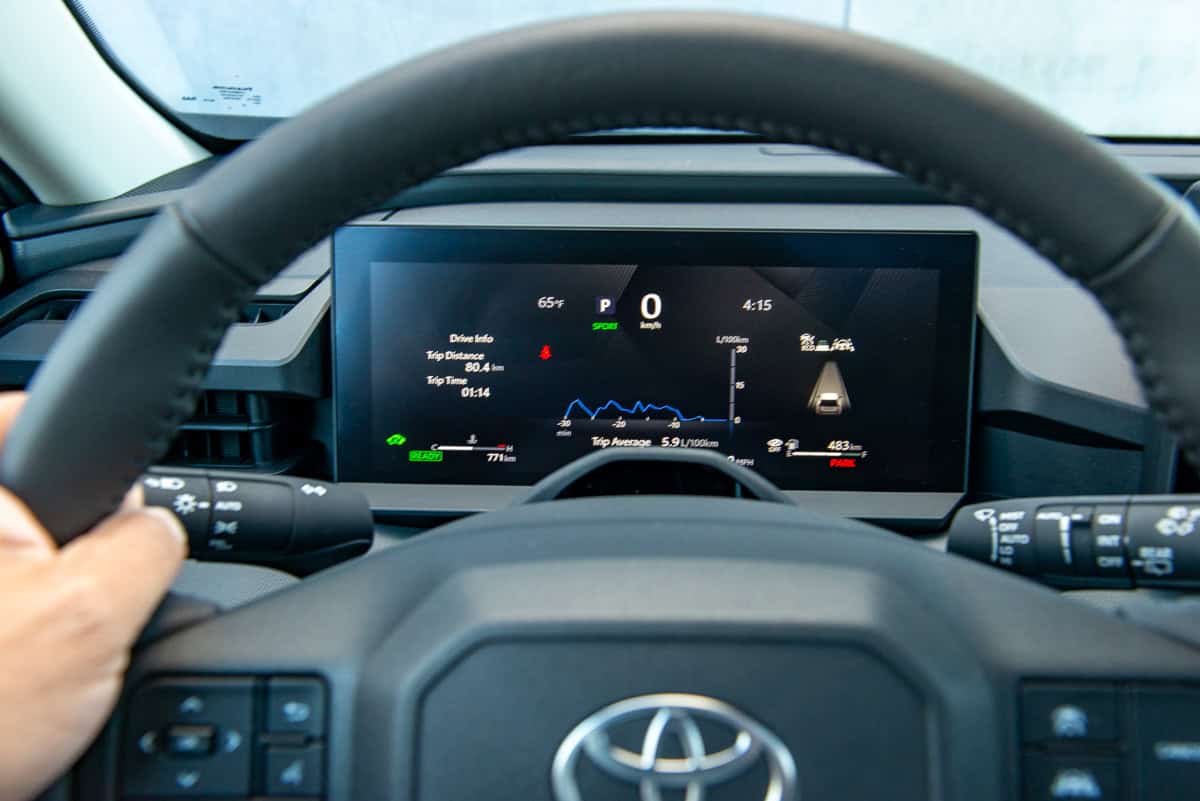 2026 Toyota RAV4 XLE Hybrid interior