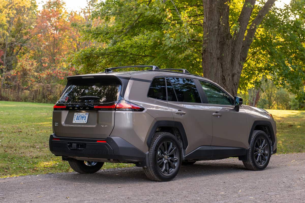 2026 Toyota RAV4 XLE Hybrid rear