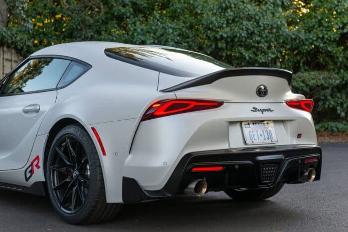 2026 toyota supra mkv final edition rear design