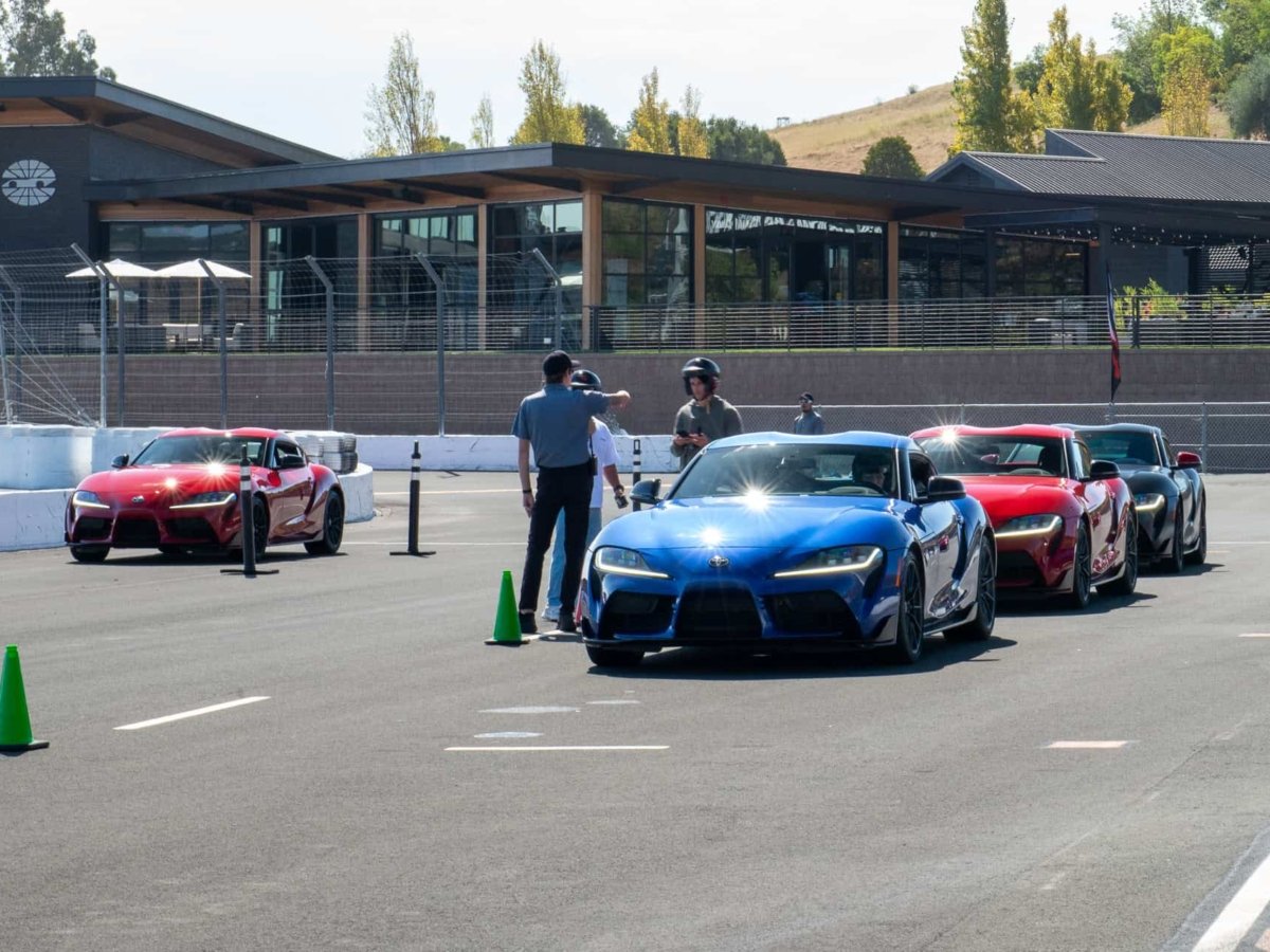 2026 toyota supra mkv final edition and past models at track