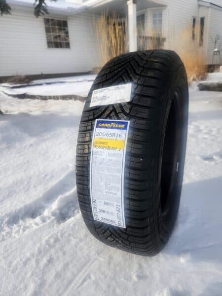 Goodyear Assurance WeatherReady 2 sticker