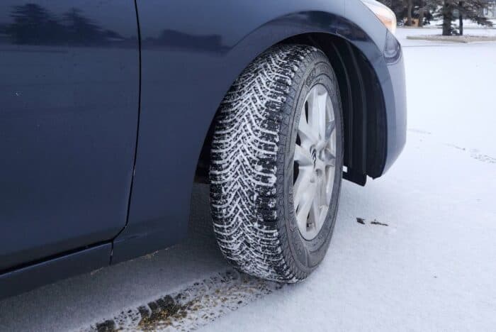 Goodyear Assurance WeatherReady 2 thread in snow