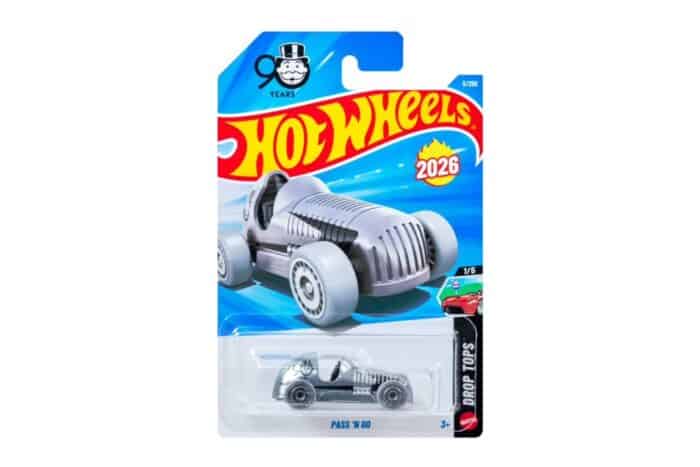 Hot Wheels x Monopoly Pass ‘N Go Car package copy